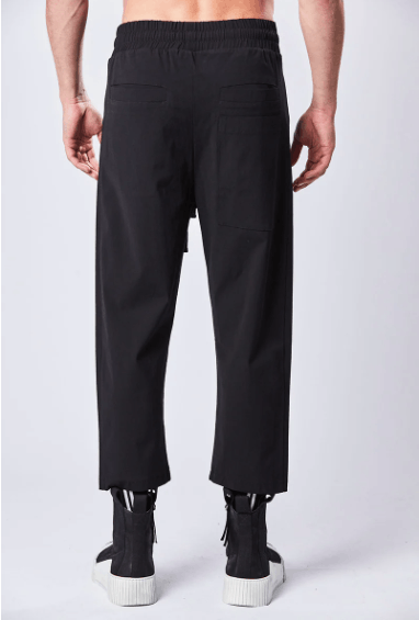 Thom Krom Thom Krom Rayon Drop Crotch Trousers Black M Size US 32 / EU 48 - 4 Thumbnail