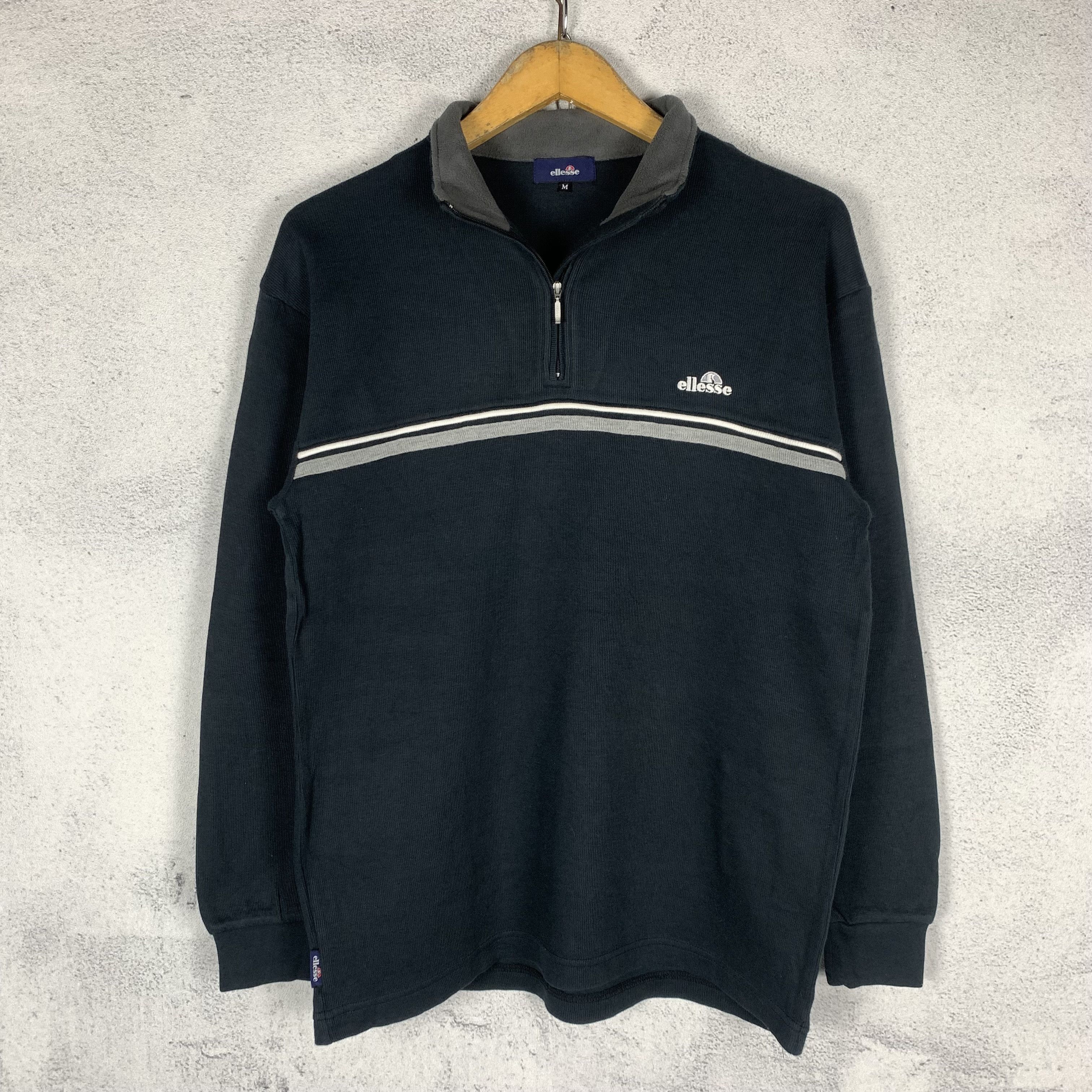 Ellesse Vintage Ellesse Sweatshirt Halfzip Size US M / EU 48-50 / 2 - 1 Thumbnail