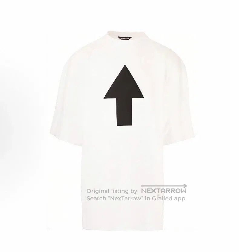 Balenciaga Balenciaga Arrow Printed Short Sleeve T-Shirt Size US XS / EU 42 / 0 - 6 Thumbnail