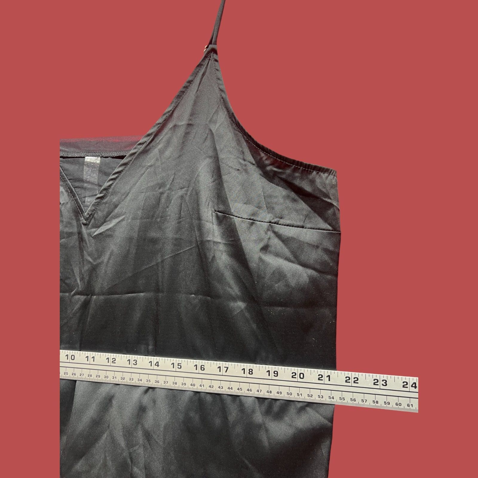 Other Stars Above - Women's Satin Pajama Tank Top - Black - XXL Size ONE SIZE - 4 Thumbnail