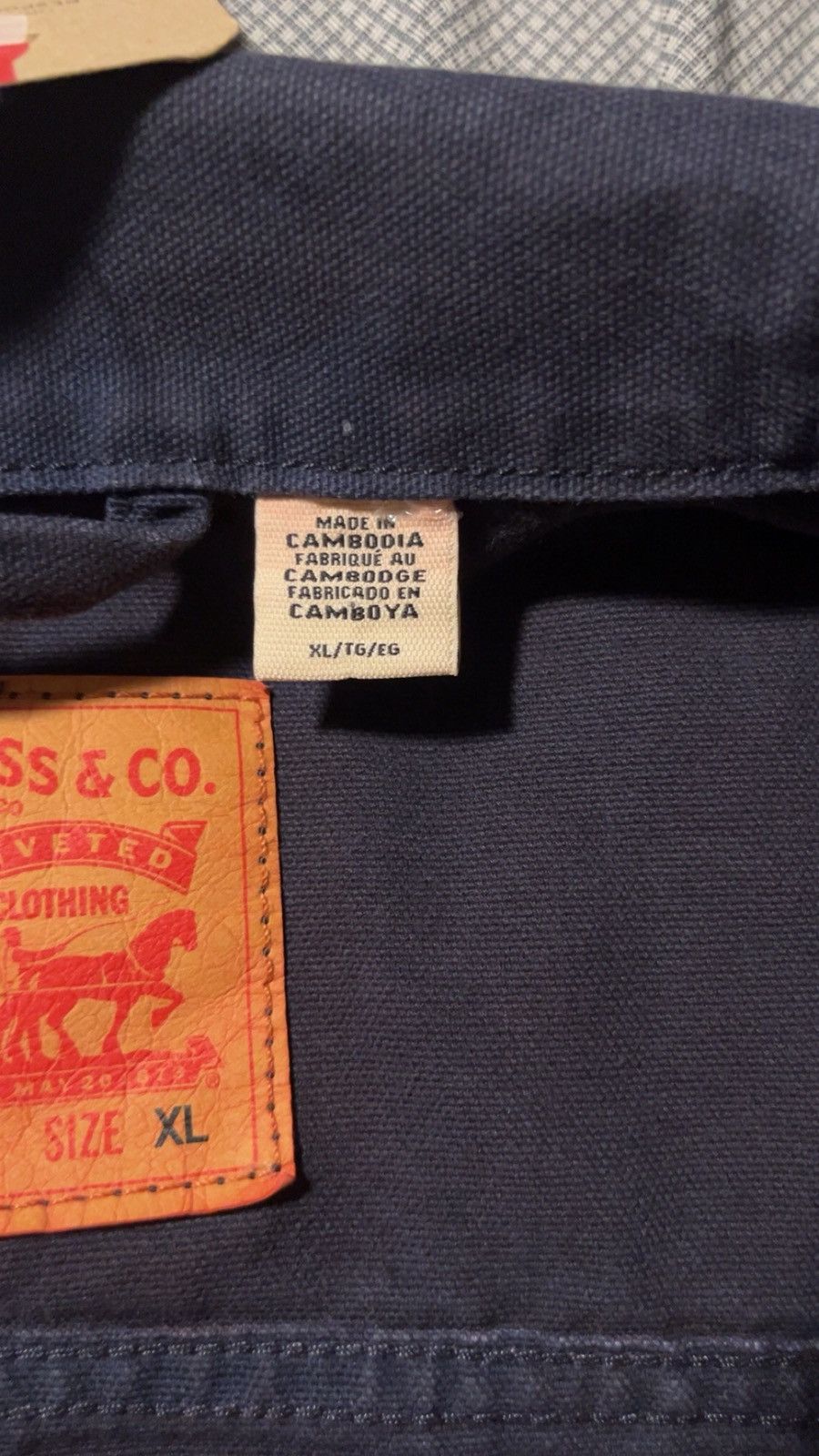 Levi's Levi work wear button up Size US XL / EU 56 / 4 - 4 Thumbnail