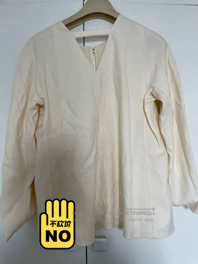 Hermes Hermes Double-Layered Silk Chiffon Top Size XXS / US 00 / IT 34 - 1 Thumbnail