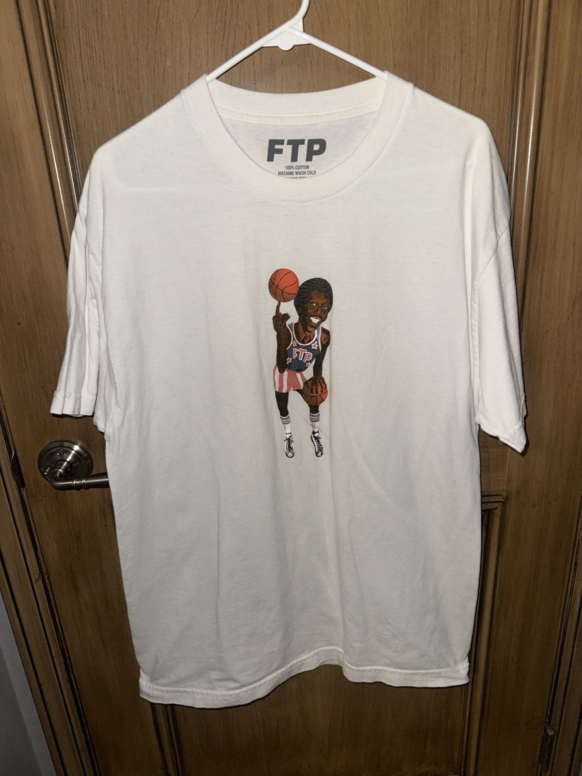 Fuck The Population FTP basketball T Shirt LARGE Size US L / EU 52-54 / 3 - 1 Thumbnail