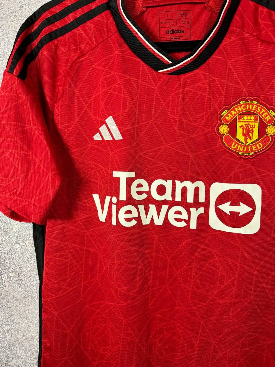 Adidas Manchester United 2023/24 Adidas Soccer Jersey Blokcore L sz Size US L / EU 52-54 / 3 - 6 Thumbnail
