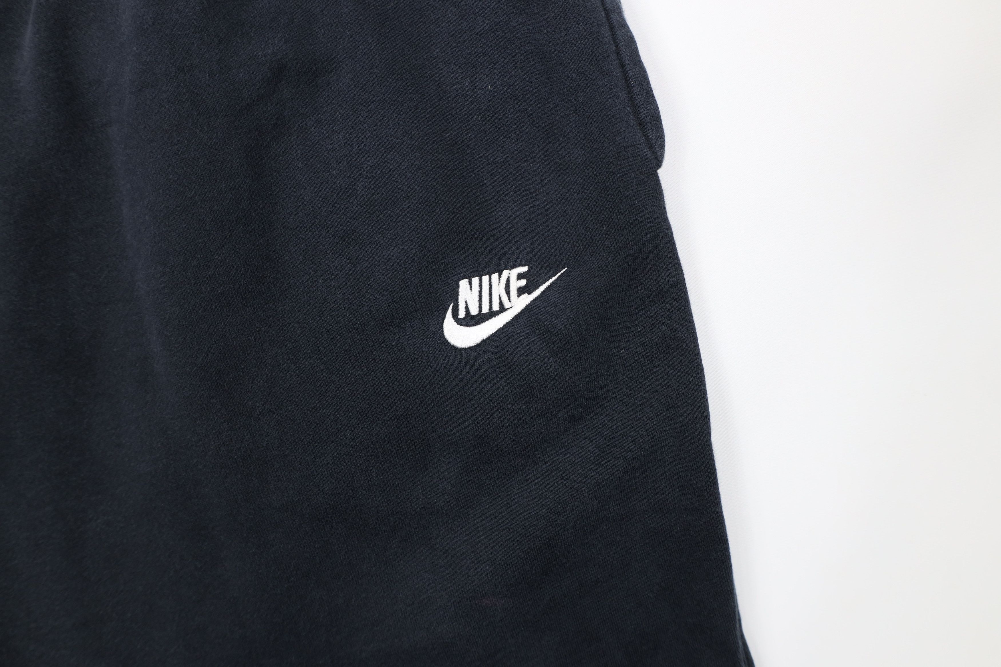 Nike Vintage Nike Scott Mini Swoosh Wide Leg Sweatpants Black Size US 40 / EU 56 - 6 Thumbnail