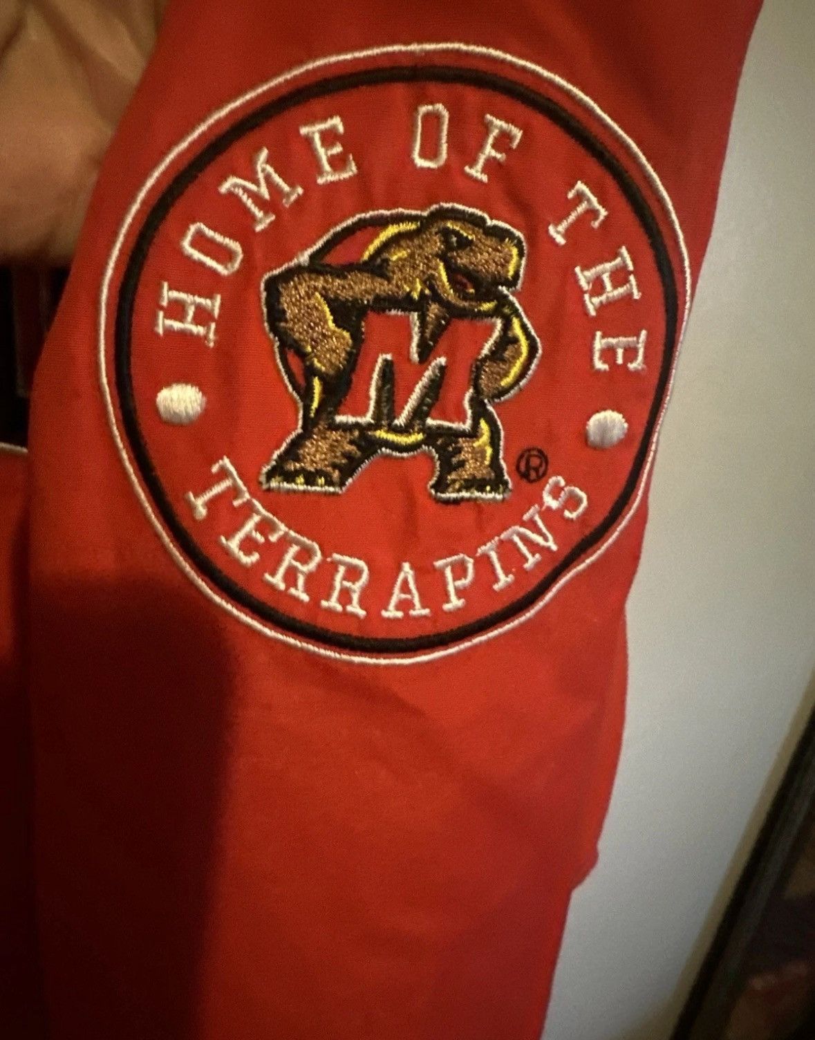 NCAA Maryland Terrapins Vintage Pullover Jacket Size L Size US L / EU 52-54 / 3 - 3 Thumbnail