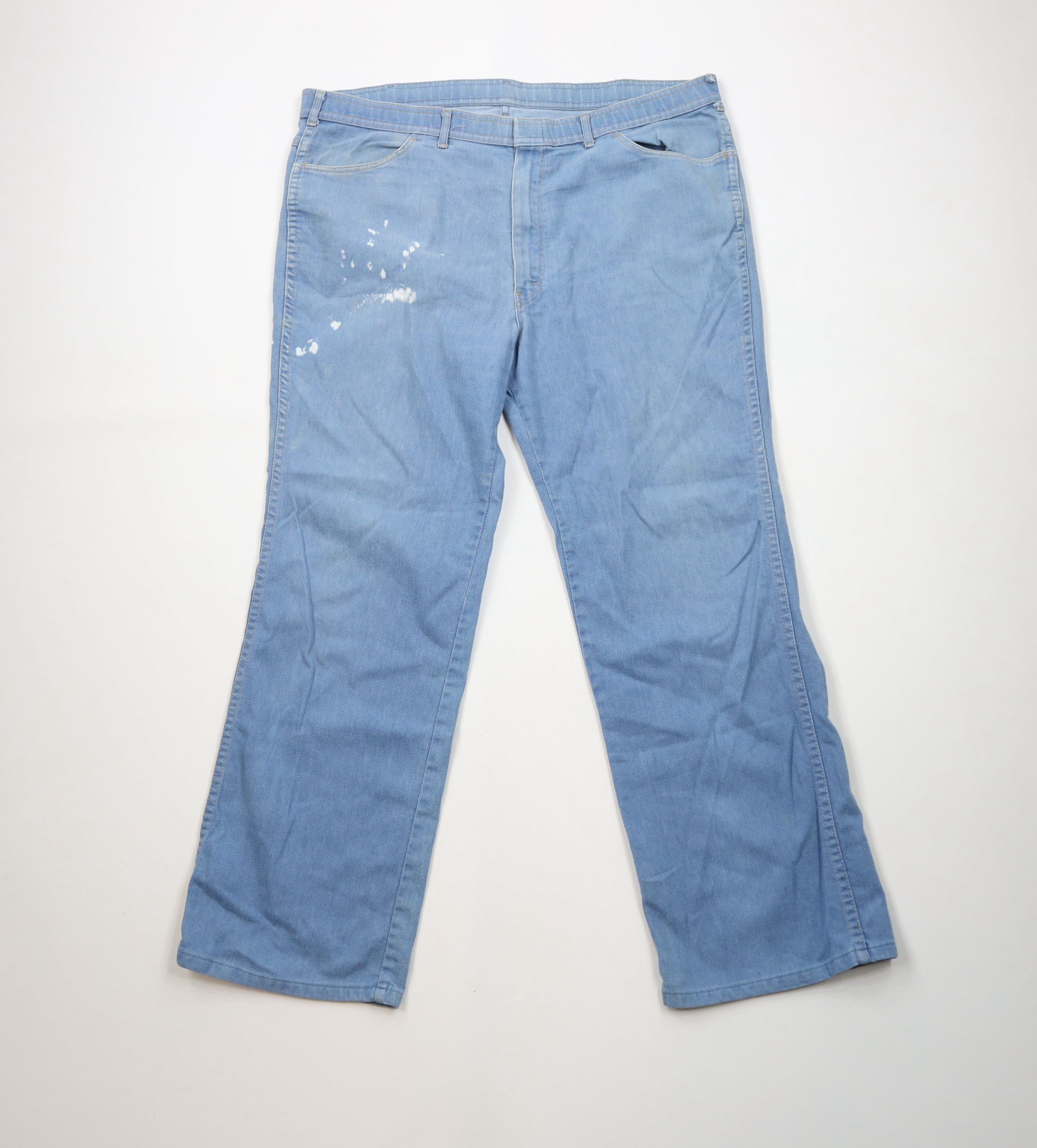 Vintage Vintage 70s Streetwear Wide Leg Bell Bottoms Jeans USA Size US 40 / EU 56 - 1 Thumbnail