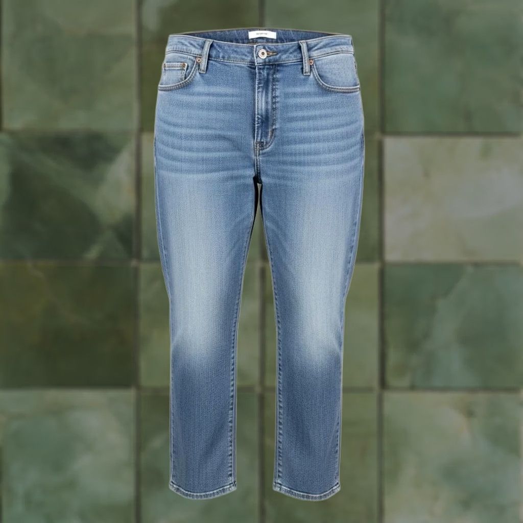Levi's Levis 541 Jeans Mens 44x30 Blue Light Wash Tapered Athletic Denim Zip Fly Narrow Fit Logo Pockets Size US 44 / EU 60 - 1 Thumbnail