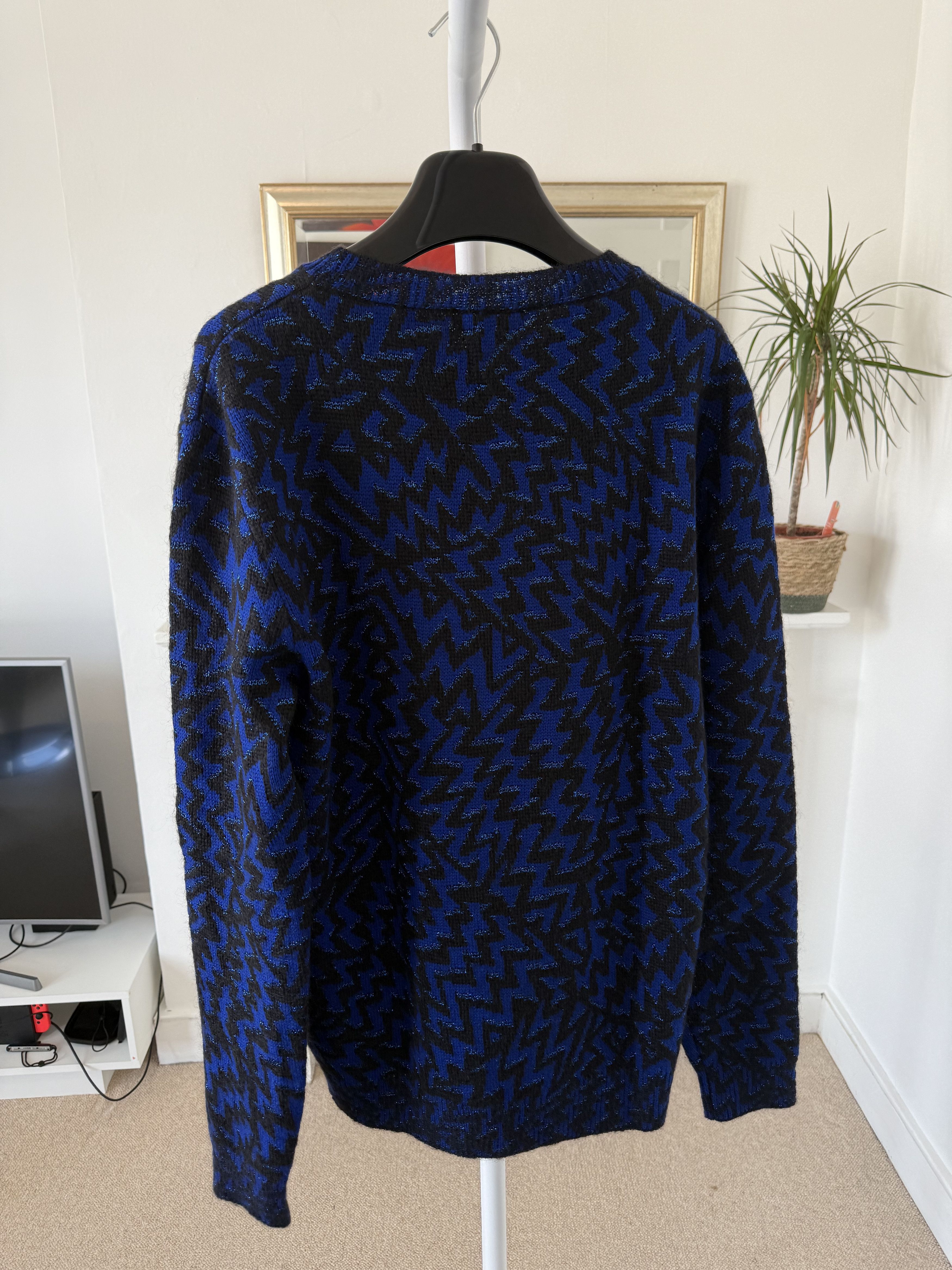 Saint Laurent Paris Saint Laurent Lurex Storms Sweater Size US M / EU 48-50 / 2 - 8 Thumbnail