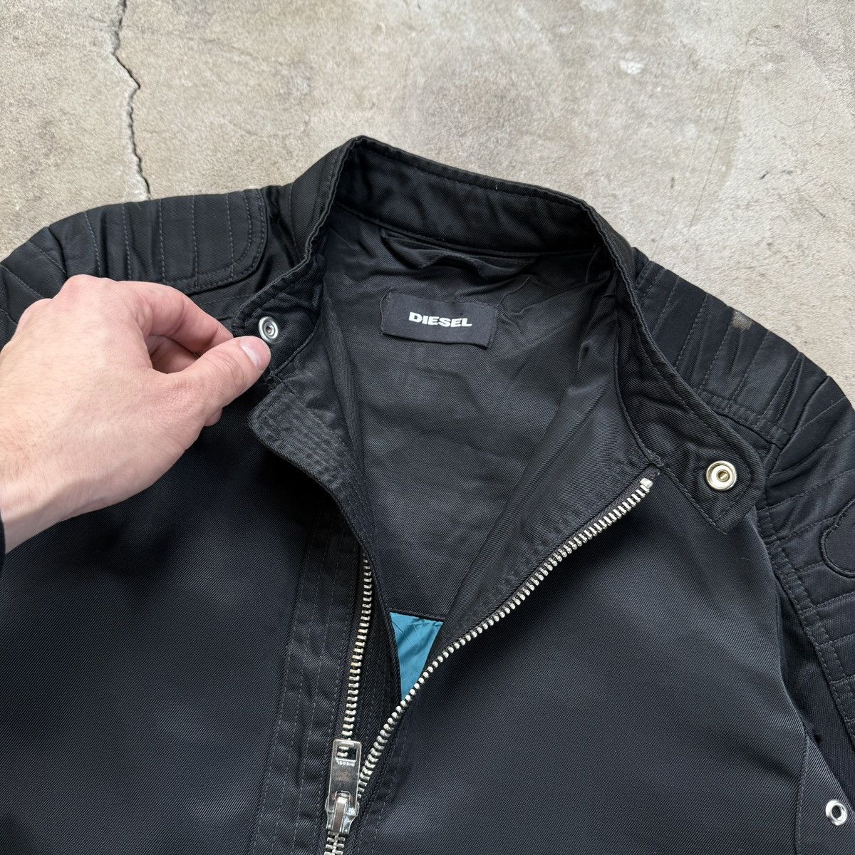 Diesel Diesel Nylon Zip Jacket Size US S / EU 44-46 / 1 - 5 Thumbnail