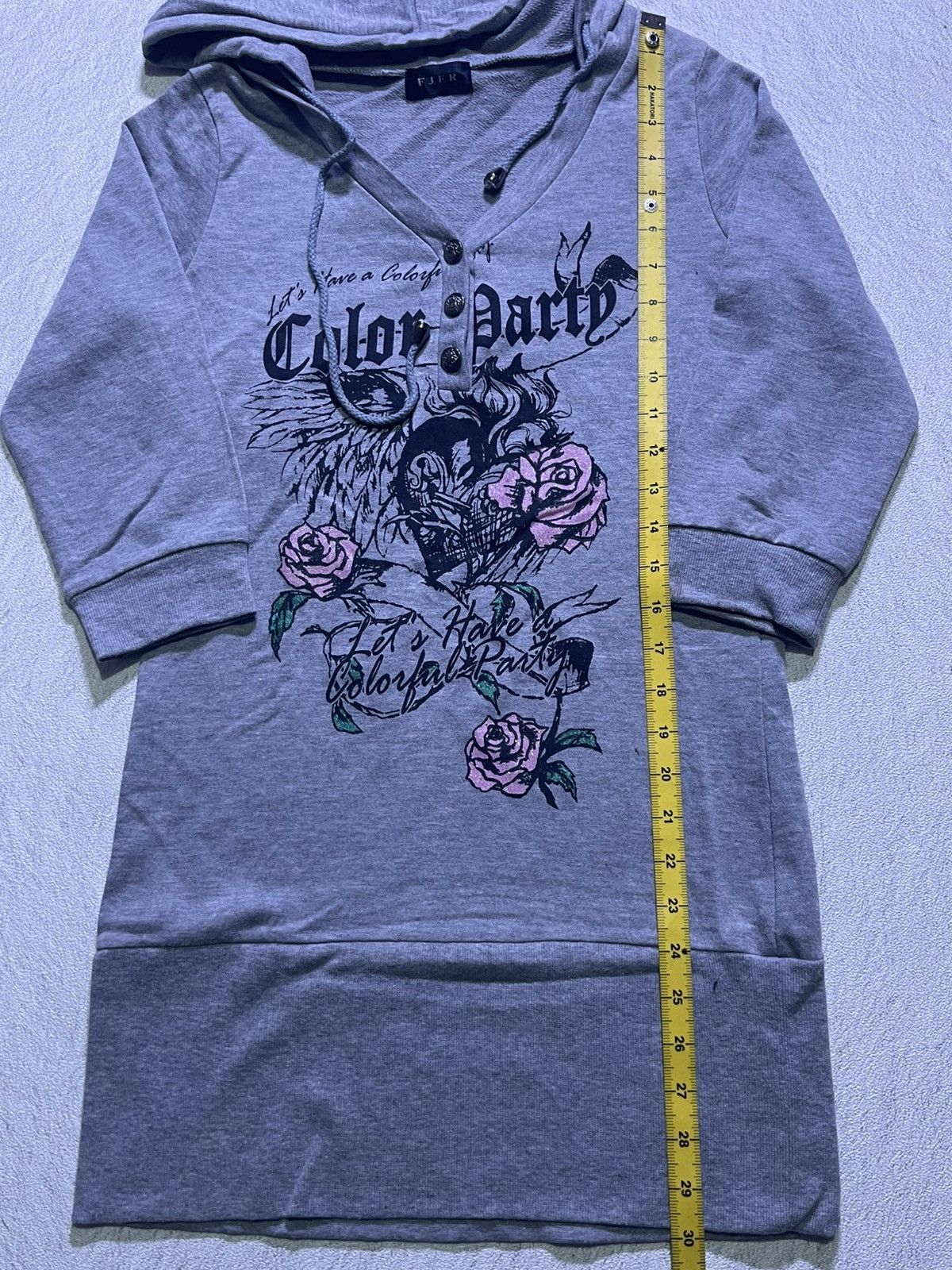 Japanese Brand Y2K FJER hoodies women ifsixwasnine style Size M / US 6-8 / IT 42-44 - 7 Thumbnail