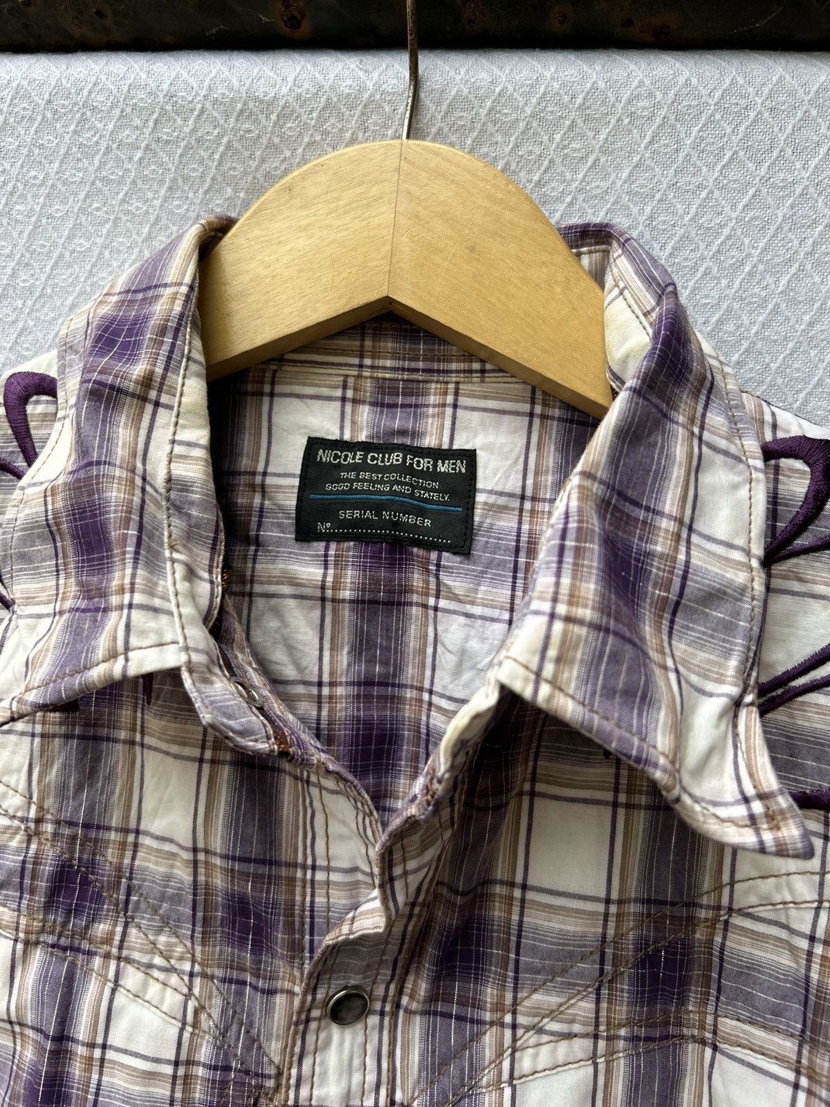 20471120 × Japanese Brand NCFM - Japanese plaid button seditionaries shirt Size US M / EU 48-50 / 2 - 8 Thumbnail