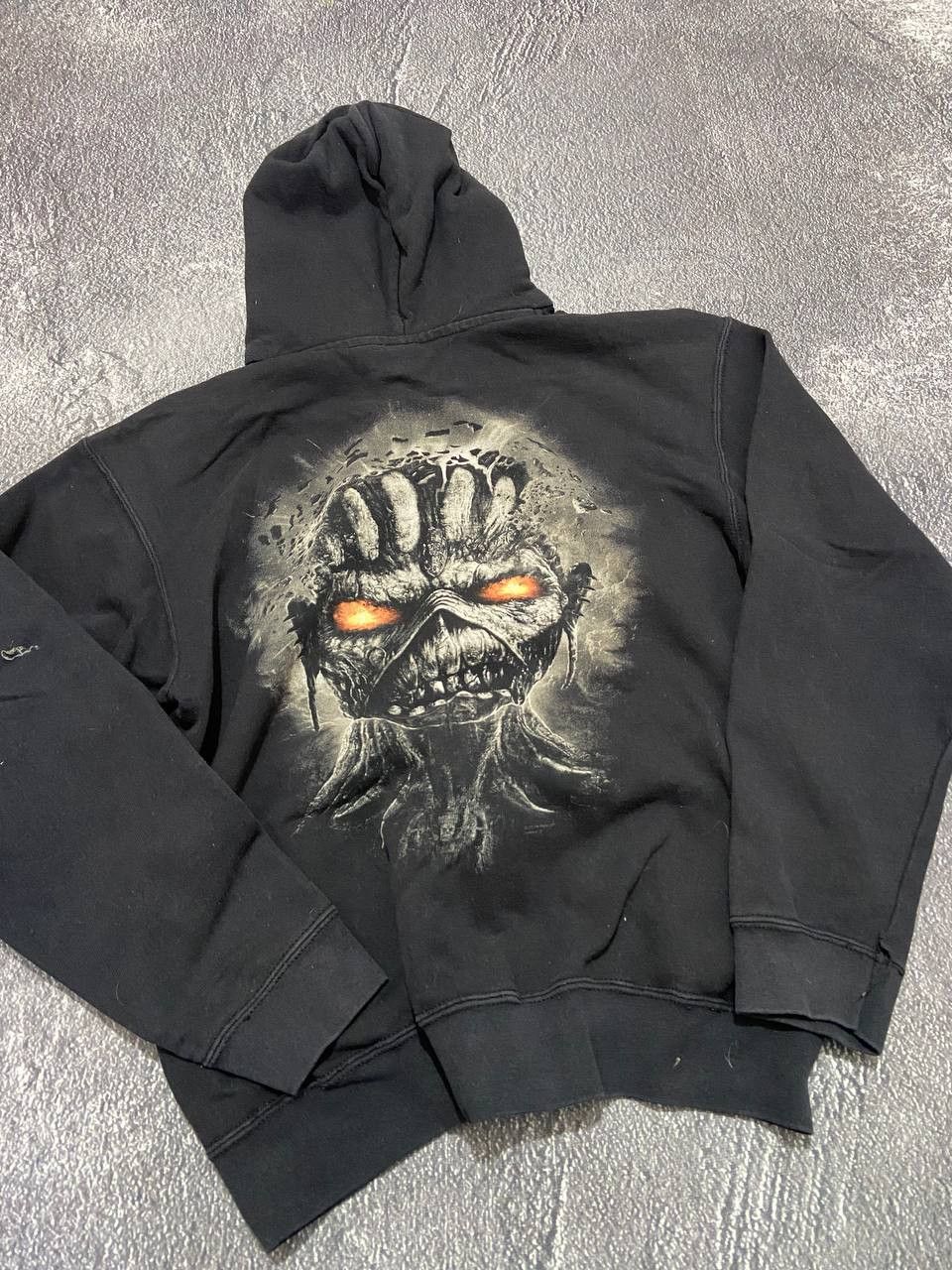 Iron Maiden Iron Maiden distressed faded zip hoodie Size US M / EU 48-50 / 2 - 1 Thumbnail
