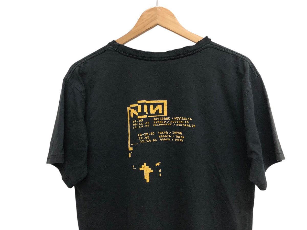 Band Tees × Vintage INDUSTRIAL 🔥 NINE INCH NAILS 2007 AUSTRALIA JAPAN TOUR Size US M / EU 48-50 / 2 - 7 Thumbnail