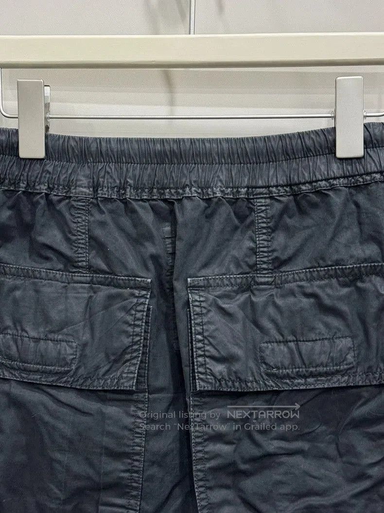 Rick Owens Rick Owens Black Waxed Shorts Size L. Size US 31 - 5 Thumbnail