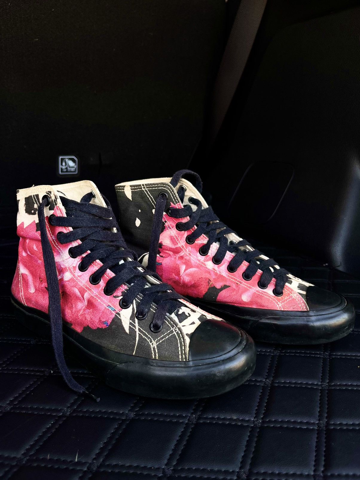 Yohji Yamamoto Yohji Yamamoto Y's Pink Rose Sneakers Size US 5.5 / IT 35.5 - 3 Thumbnail