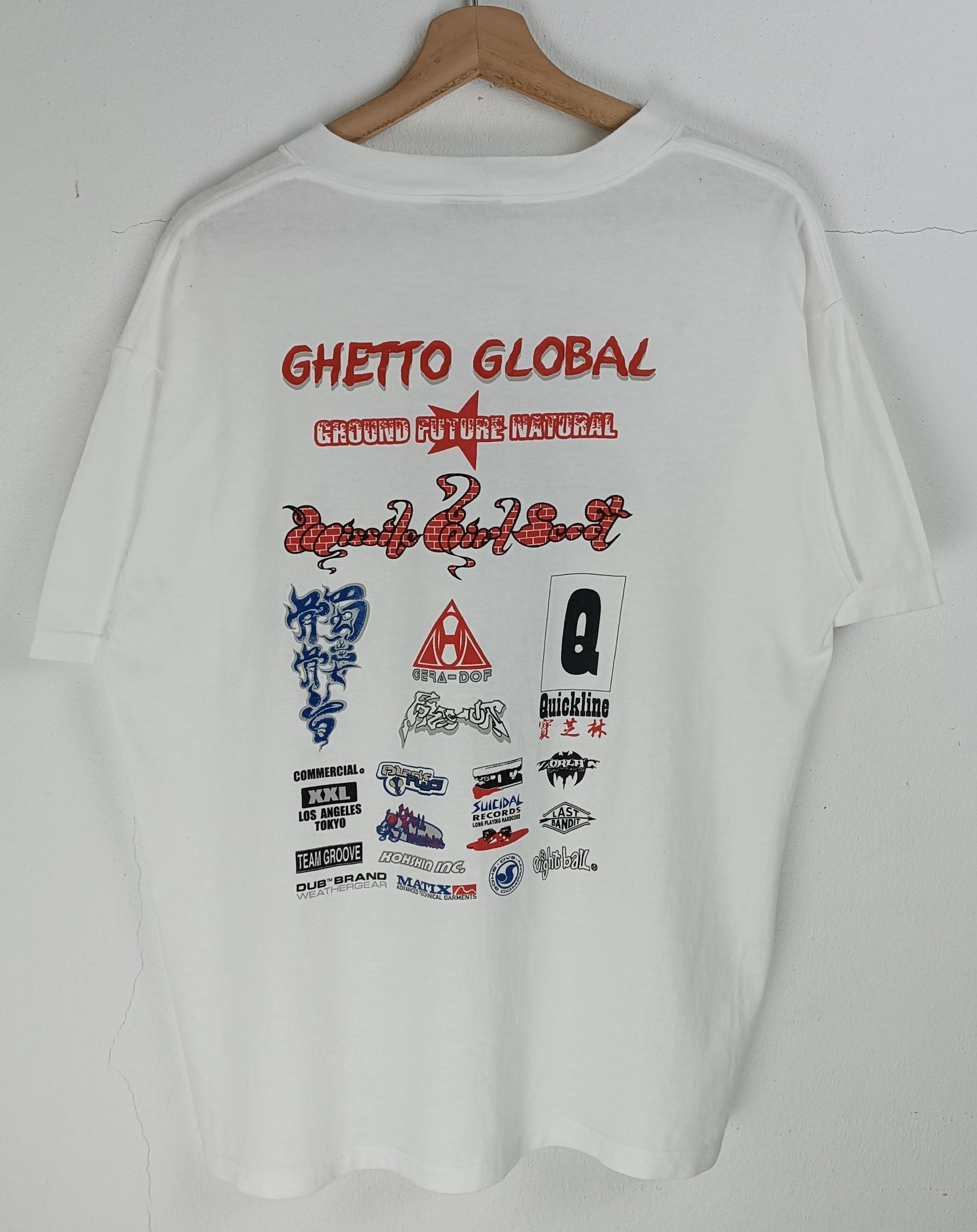 Vintage VINTAGE 90s GHETTO GLOBAL X GROUND FUTURE NATURAL X ZORLAC Size US L / EU 52-54 / 3 - 3 Thumbnail