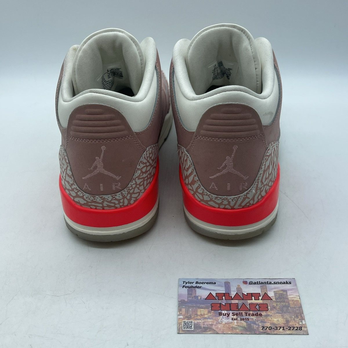 Jordan Brand Wmns air Jordan 3 rust pink Size US 10 / IT 40 - 3 Thumbnail