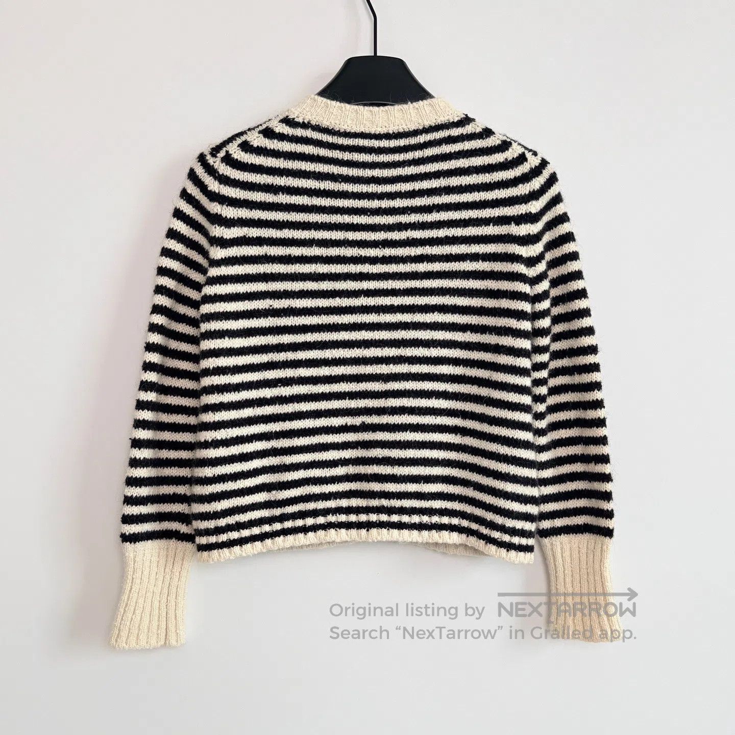 Dior Dior Striped Jacquard Patch Pocket Single Breasted Cardiga Size XS / US 0-2 / IT 36-38 - 3 Thumbnail
