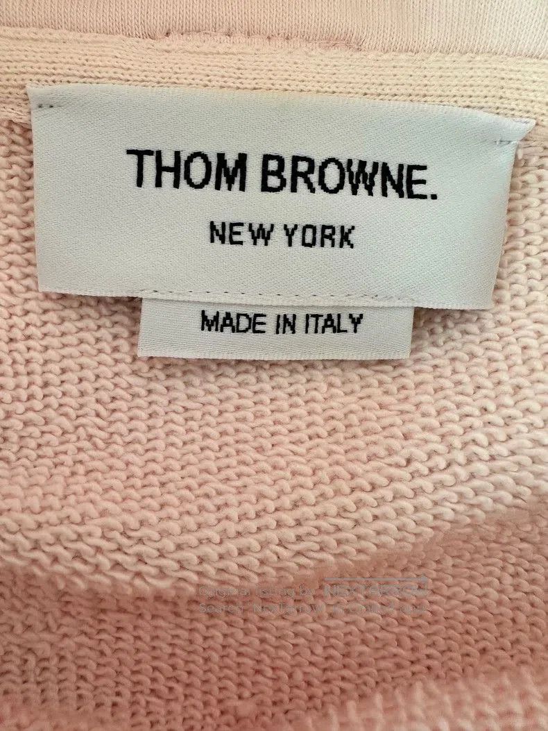 Thom Browne Thom Browne Pink Hoodie Sweatshirt. Size US XS / EU 42 / 0 - 3 Thumbnail