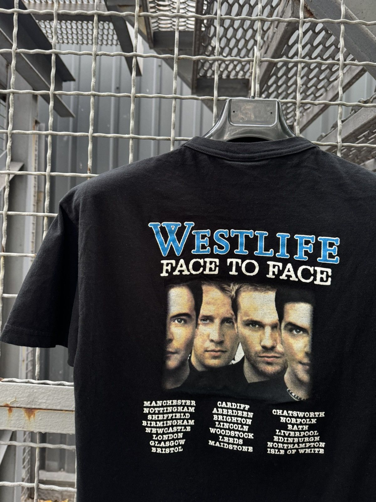 Band Tees Vintage Westlife Face to Face T Shirt Tour Y2K Size US M / EU 48-50 / 2 - 7 Thumbnail