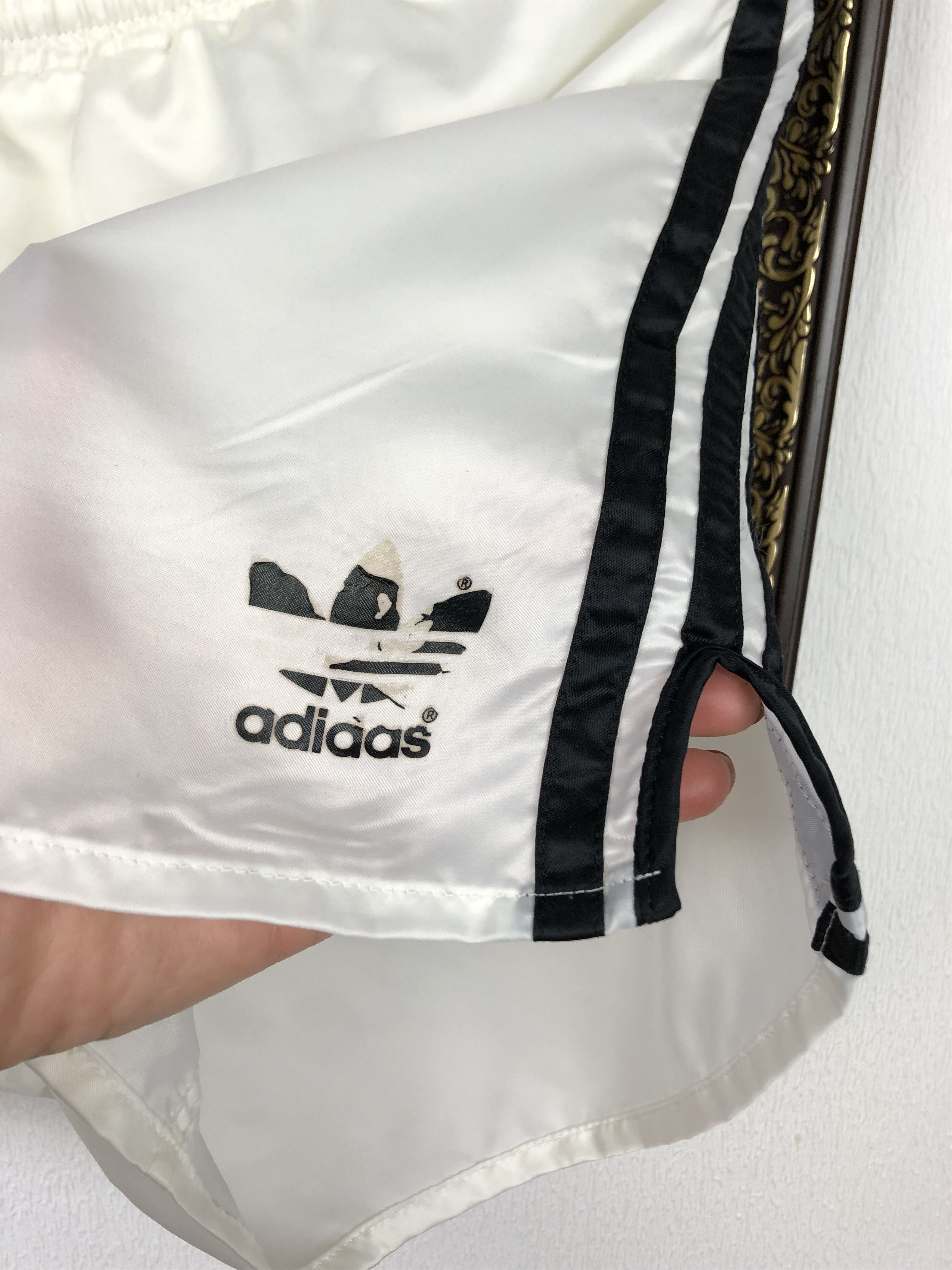Adidas Vintage 90's Adidas Nylon Shorts Athletic Sport Run Y2K M Size US 32 / EU 48 - 4 Thumbnail
