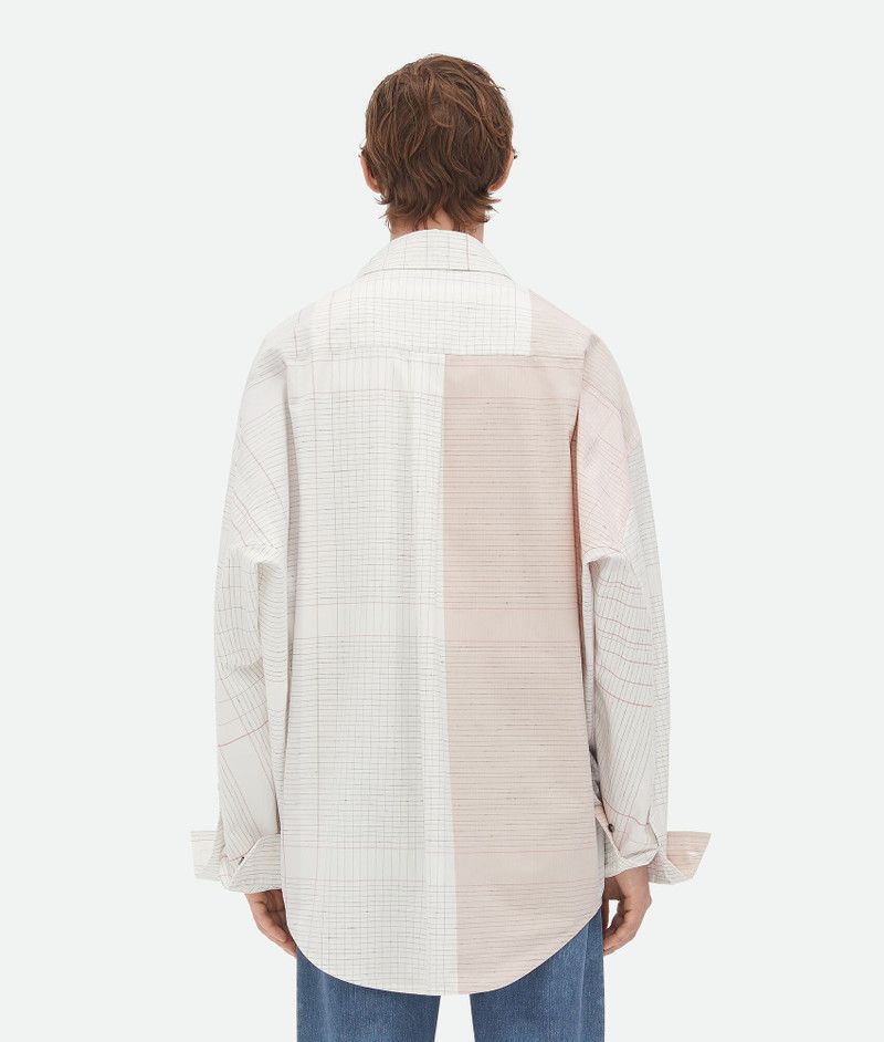 Bottega Veneta o1bcso1str0426 Notebook Cotton Shirt in Multicolor Size US L / EU 52-54 / 3 - 4 Thumbnail