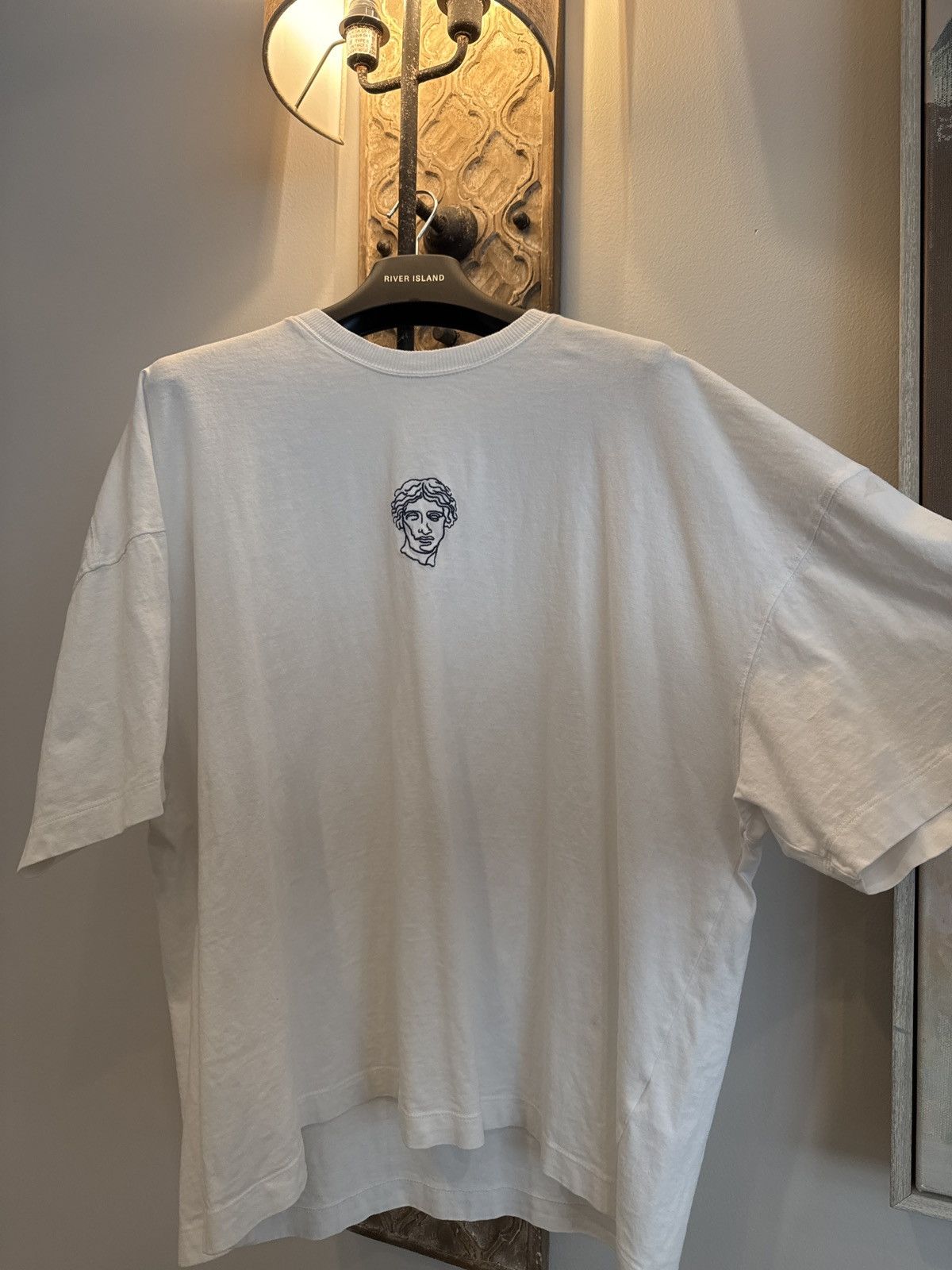 Topman Topman White x Greek Size US XL / EU 56 / 4 - 2 Thumbnail