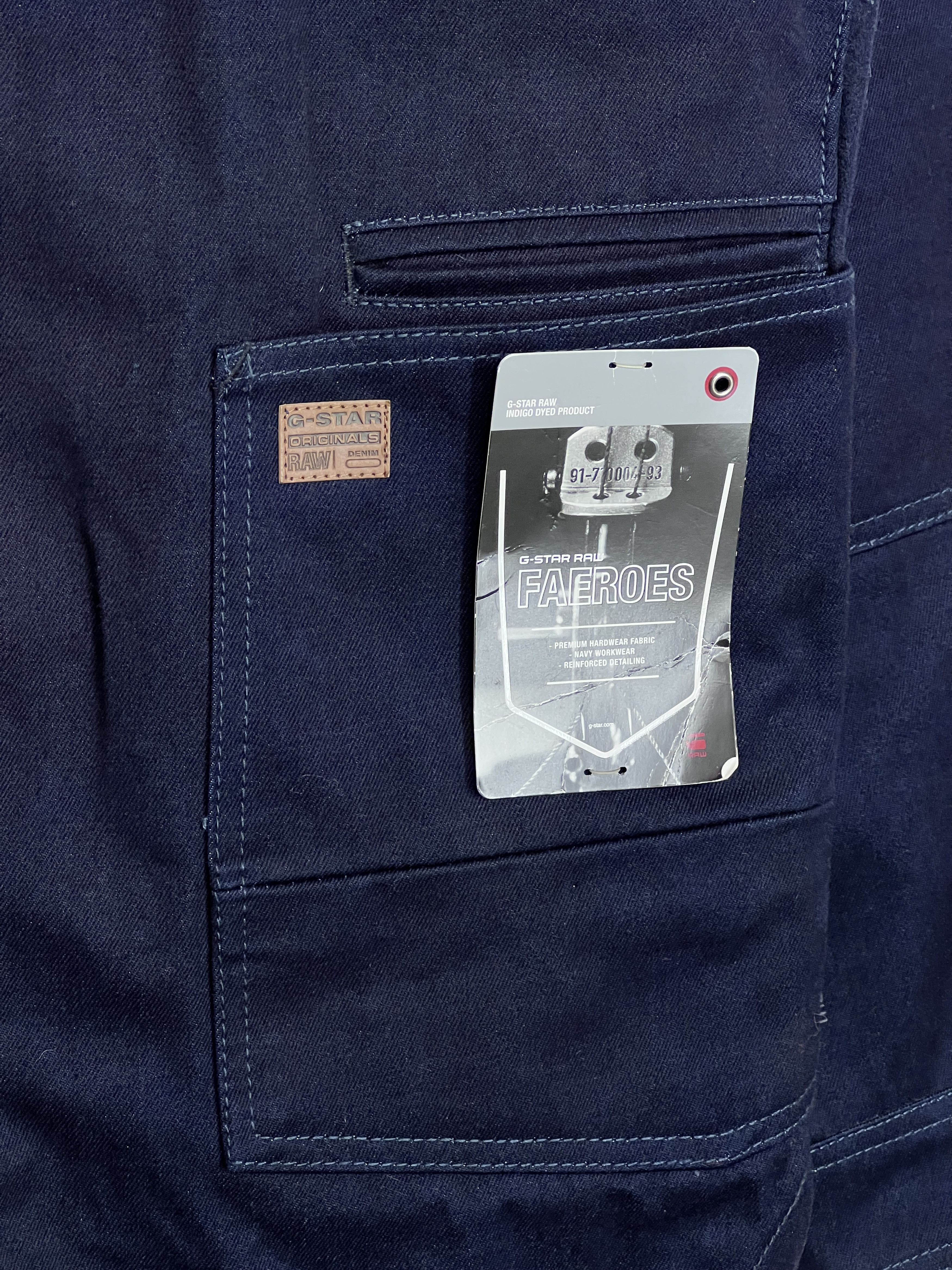 G-Star G-Star Raw Faeros PM Overshirt L/S Denim Jacket Size US L / EU 52-54 / 3 - 13 Thumbnail