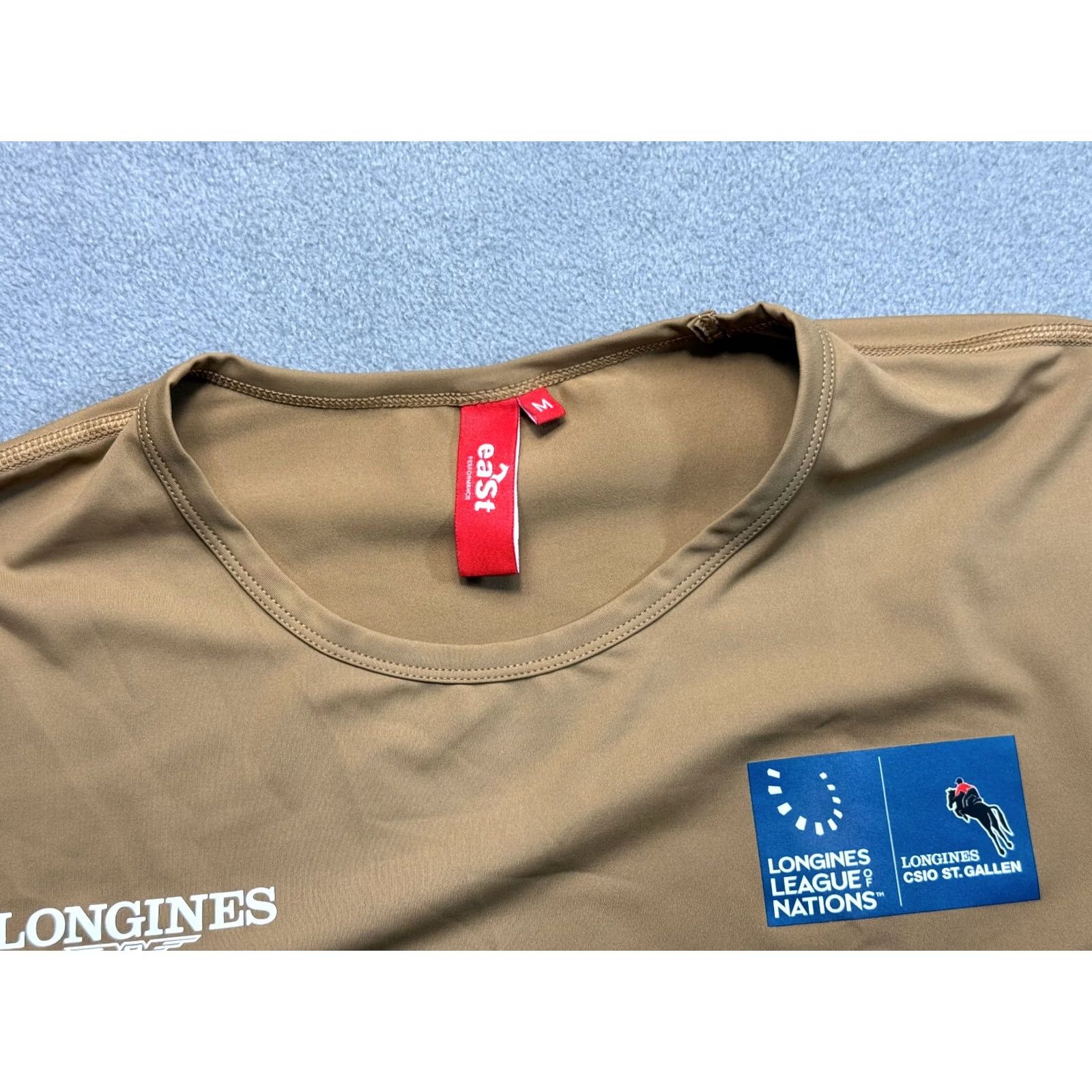 Vintage Longines league of nations st. gallen East Performance Mens size M Brown shirt Size US M / EU 48-50 / 2 - 4 Thumbnail