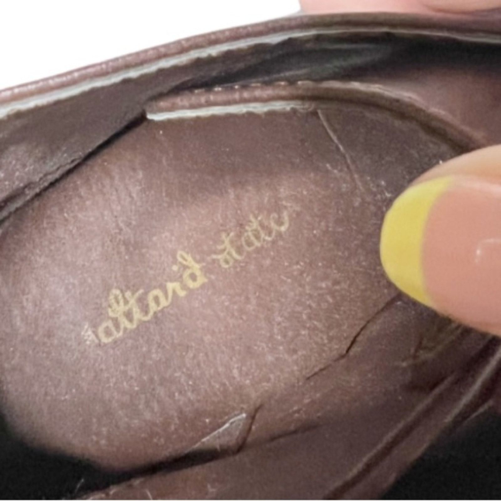 Other Altar'd State Women’s Brown Leather Platform Ankle Booties Size US 6.5 / IT 36.5 - 16 Thumbnail