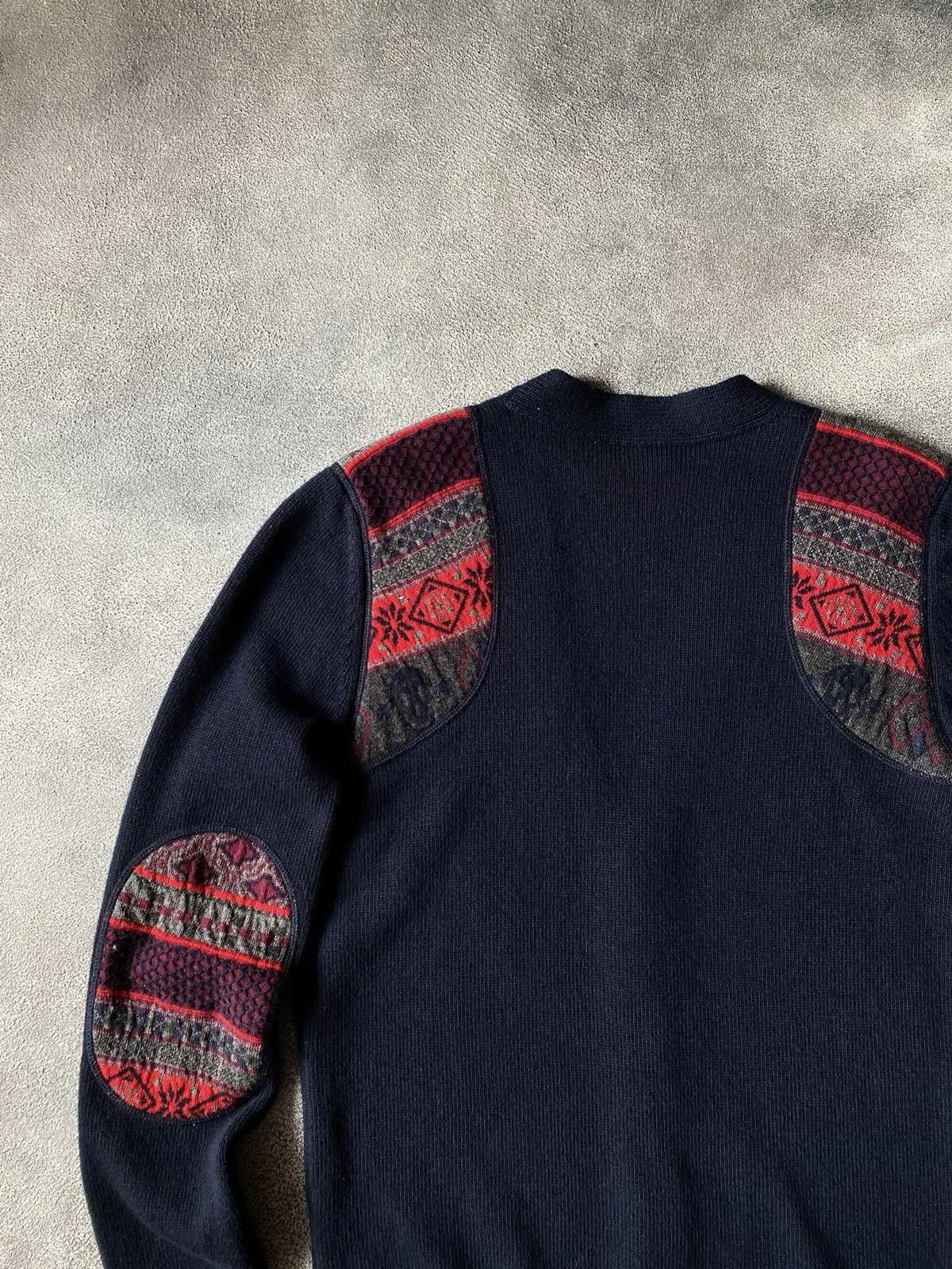 Alexander McQueen Alexander McQueen Cardigan Thick Wool "Winter Theme" Sweater Size US M / EU 48-50 / 2 - 8 Thumbnail