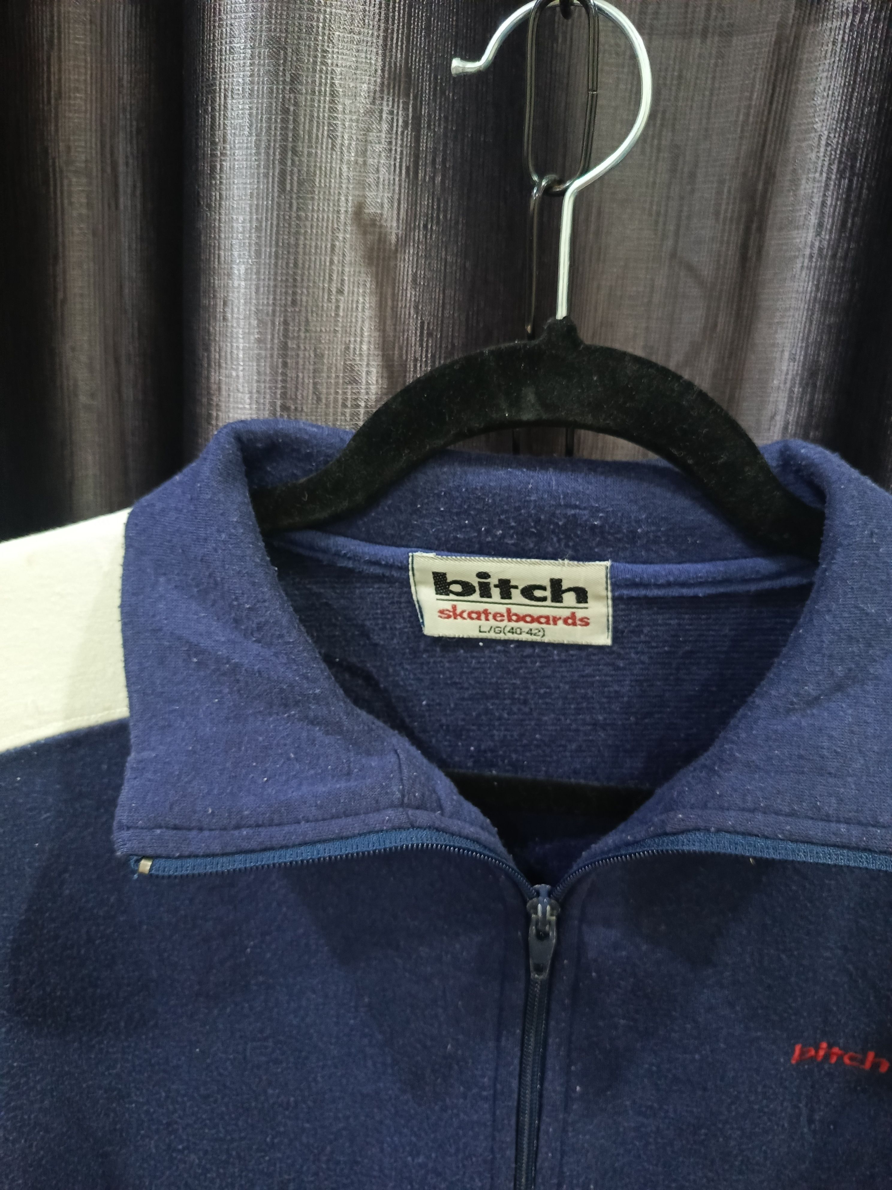 Vintage Bitch Skateboards full-zip track jacket Size US M / EU 48-50 / 2 - 6 Thumbnail
