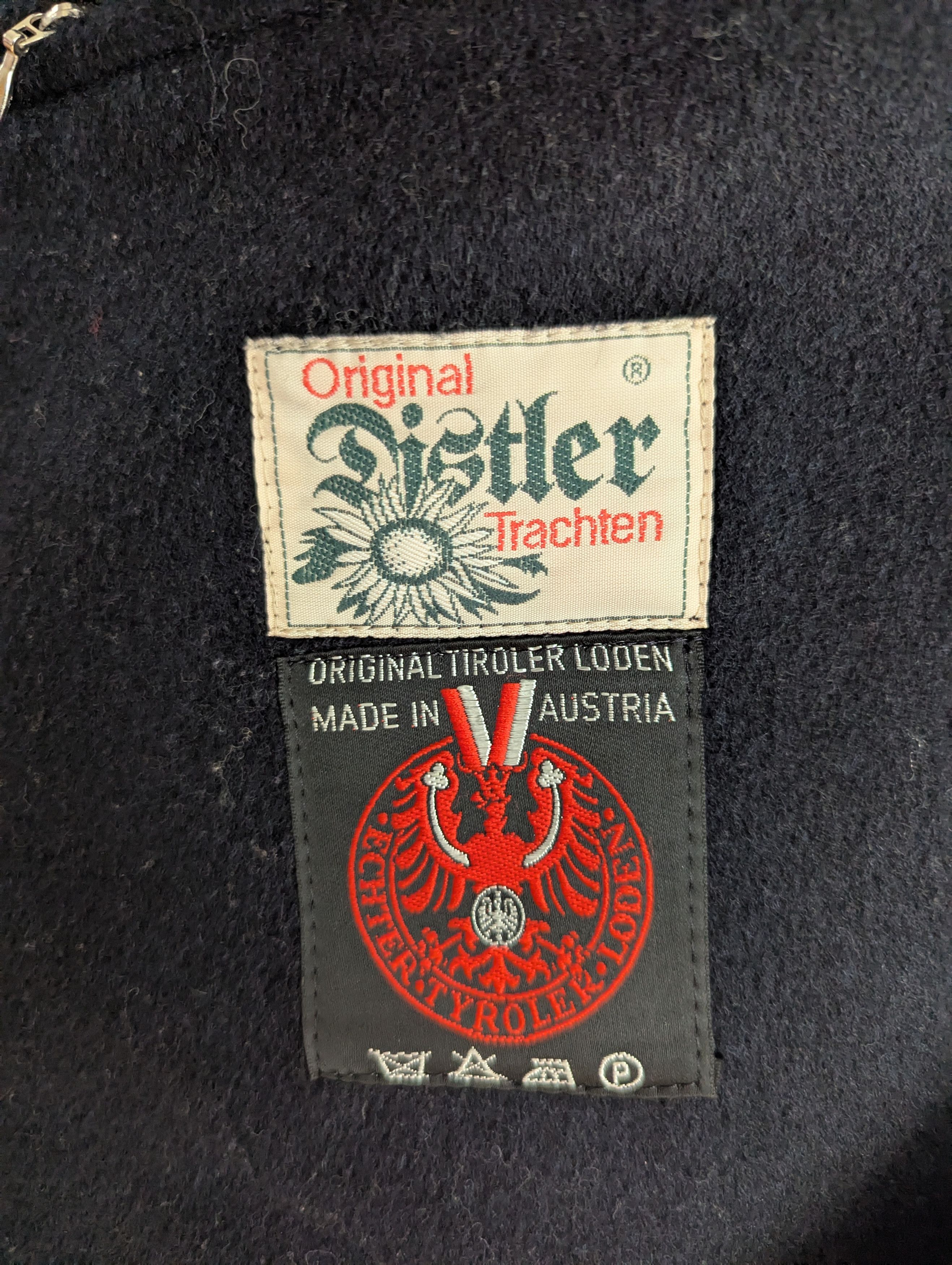 Vintage Distler Austrian Tiroler Loden Long Coat Size US L / EU 52-54 / 3 - 3 Thumbnail