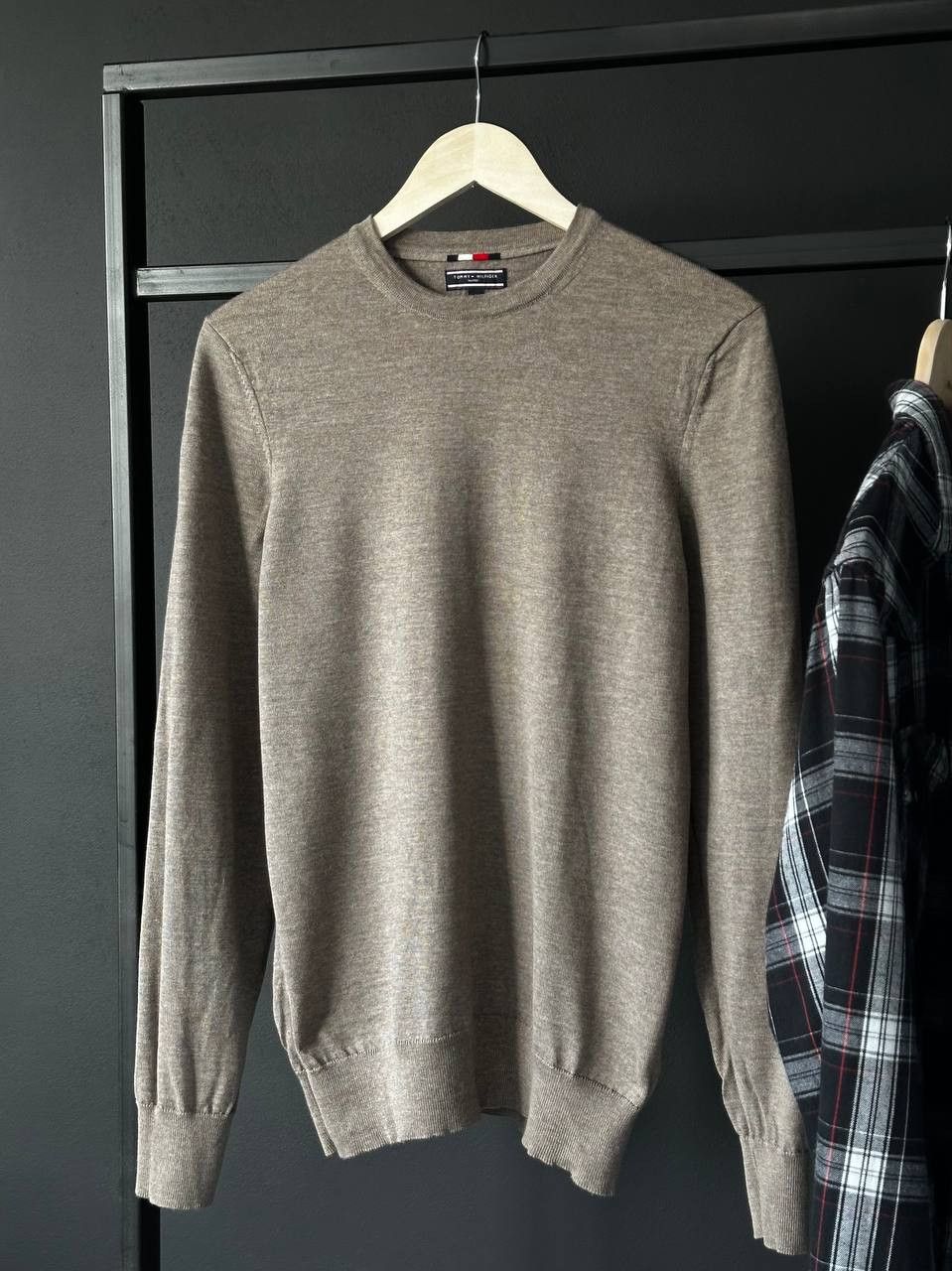 Designer × Tommy Hilfiger Tommy Hilfiger Brown Pure Wool Sweater Size US S / EU 44-46 / 1 - 2 Thumbnail