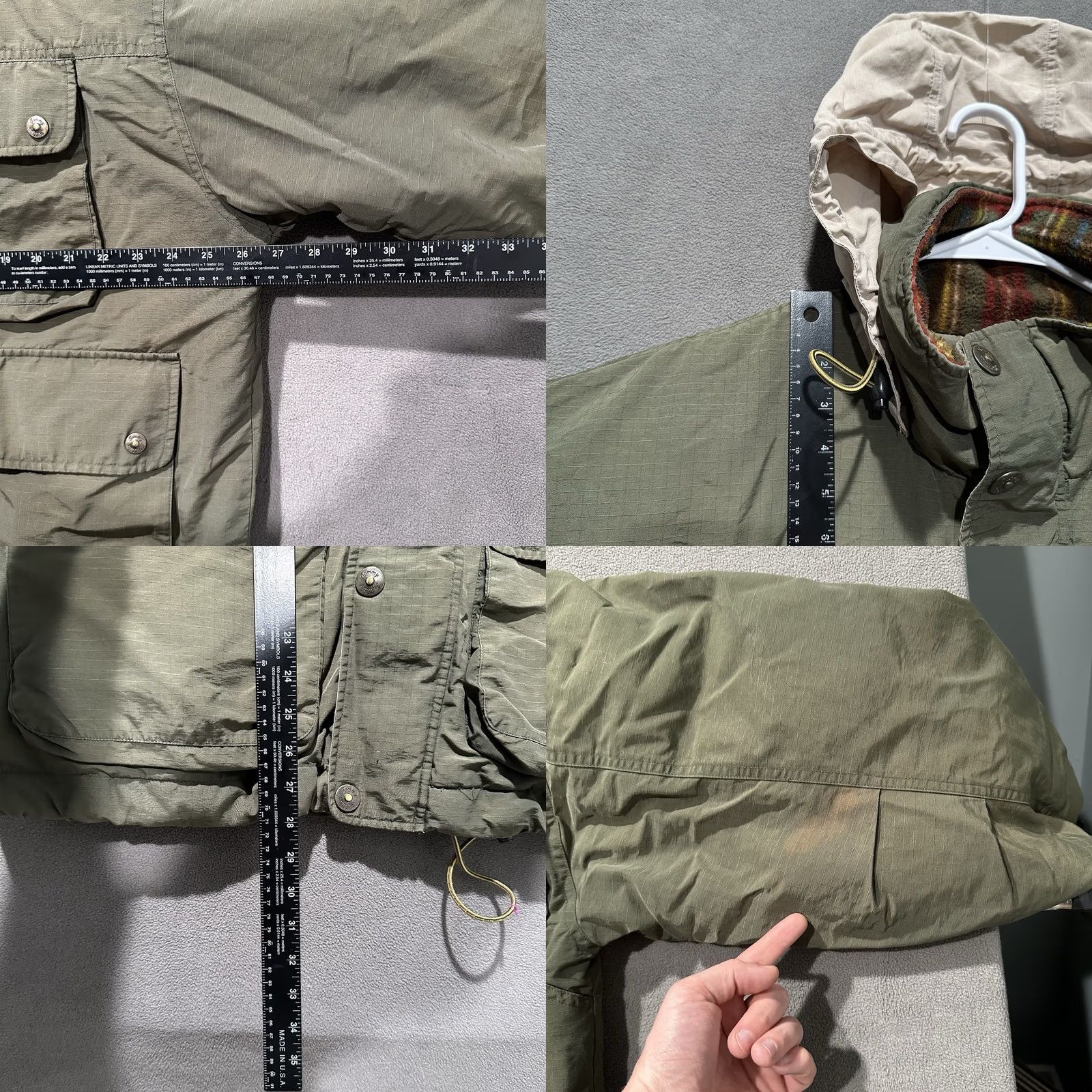 Tommy Hilfiger VINTAGE Tommy Hilfiger Jacket Mens M Safari Puffer Insulated Goose Down 90s Green Zip Hooded Lined Quilted Logo Puffer Jacket Mens Size US M / EU 48-50 / 2 - 10 Thumbnail