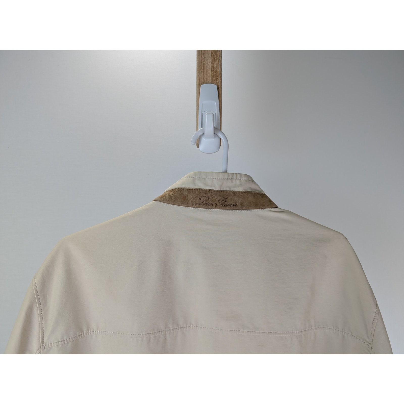 Loro Piana o1rshd1 CC20 Vestes Blousons Jacket in Beige Size US M / EU 48-50 / 2 - 8 Thumbnail