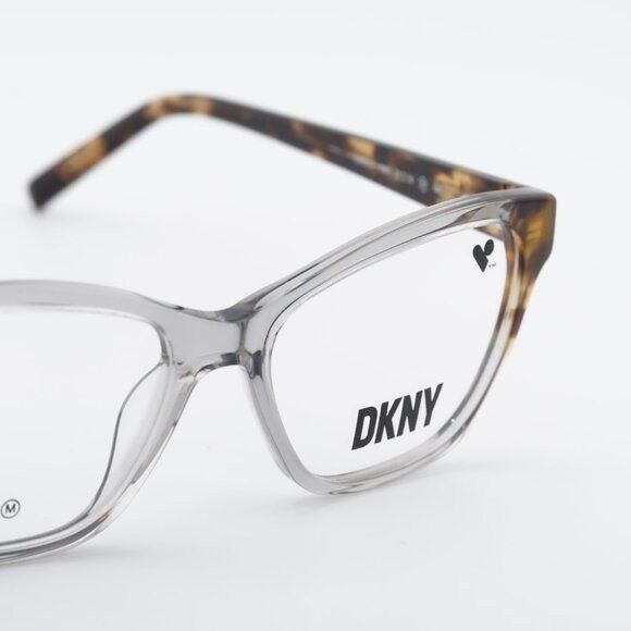 DKNY DKNY DK5057 310 Eyeglasses - Slate Sage/Havana 53mm Cat Eye Size ONE SIZE - 2 Thumbnail