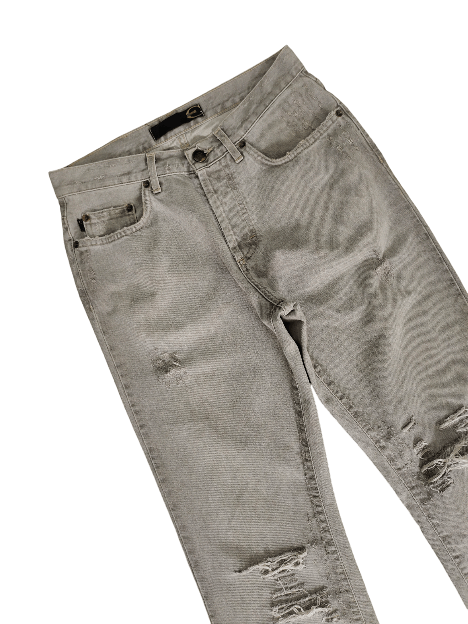Just Cavalli Flare Jeans Just Cavalli Distress Mudmax Boot Cut Y2k Size US 29 - 5 Thumbnail