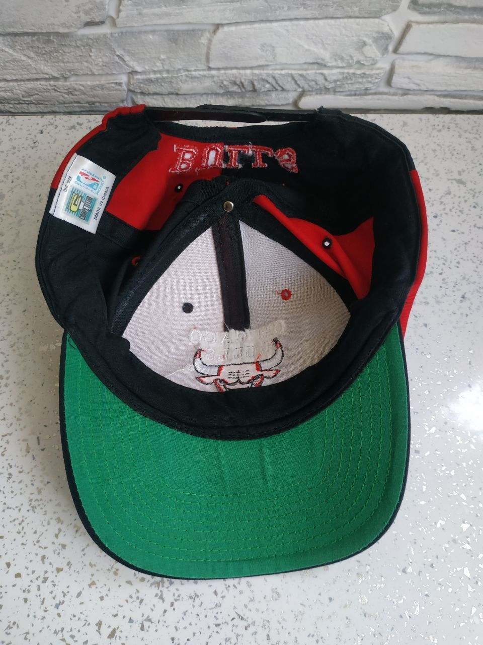 NBA × Vintage Vintage Chicago Bulls Cap Size ONE SIZE - 7 Thumbnail