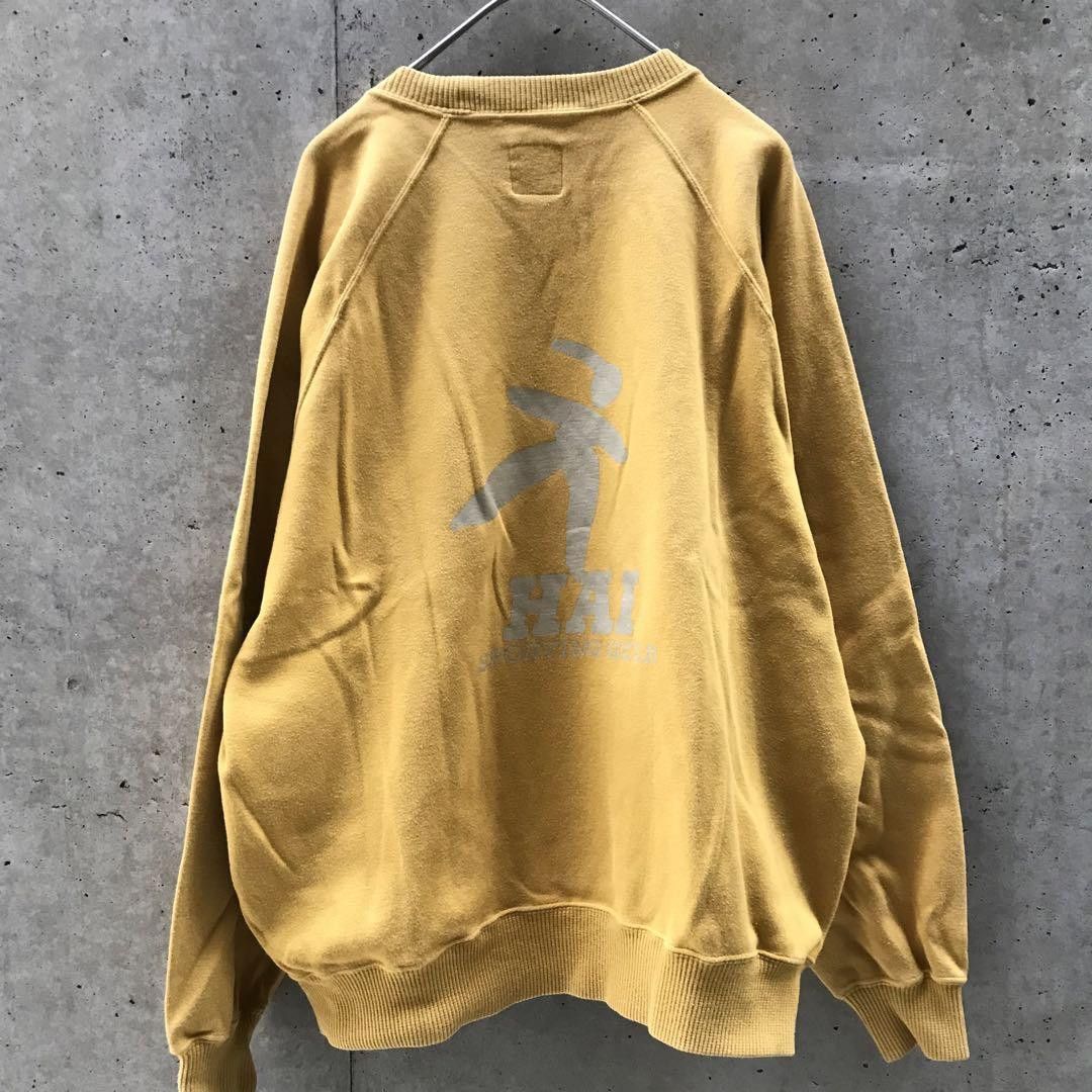 HAI SPORTING GEAR イエロー　フリース 80s hai sporting gear ナイロン フリース ジャケット - メルカリ