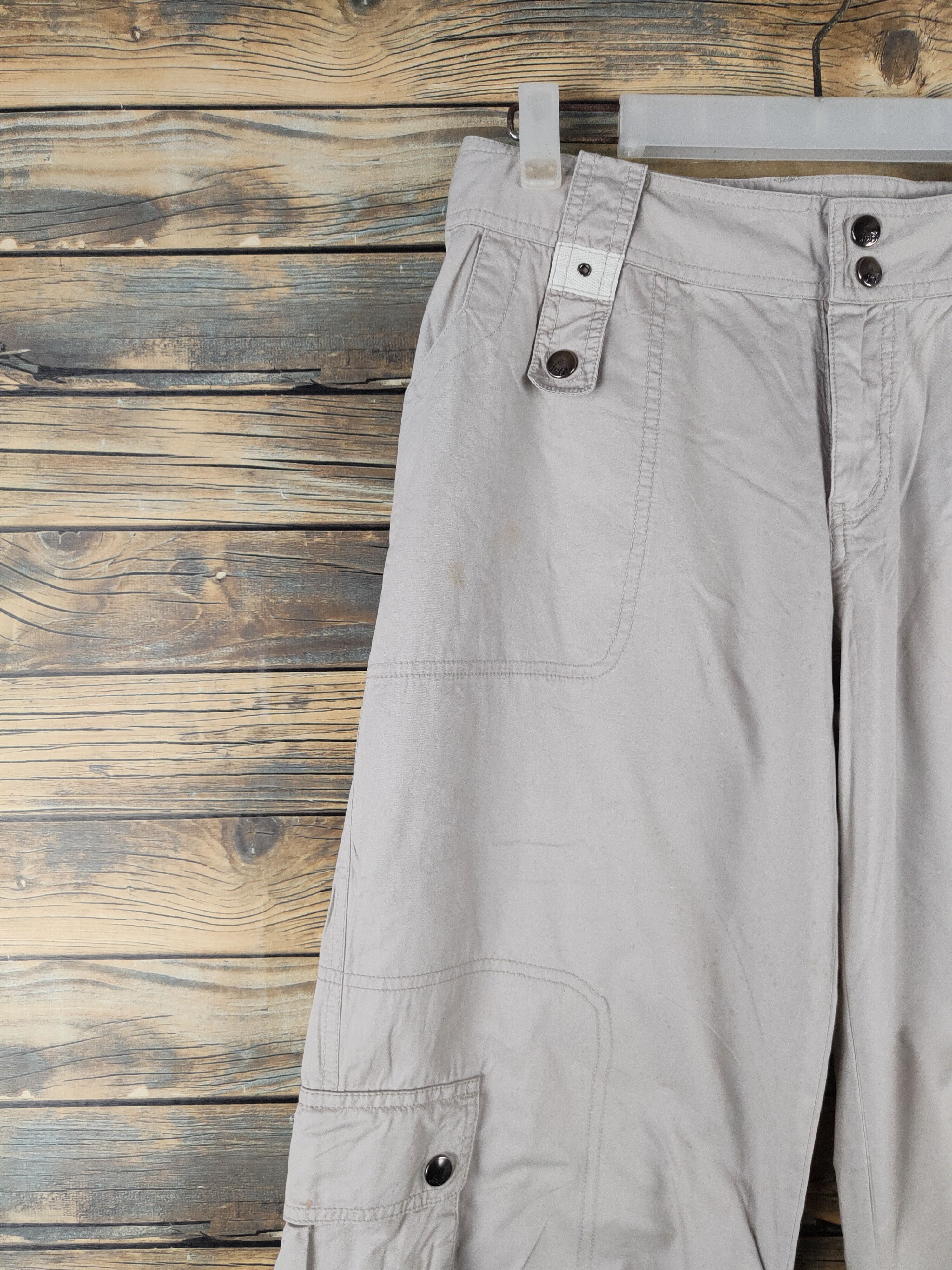 Japanese Brand DL Jnb Gray Multipocket Tactical Cargo Pants #1337 Size 30" / US 8 / IT 44 - 3 Thumbnail