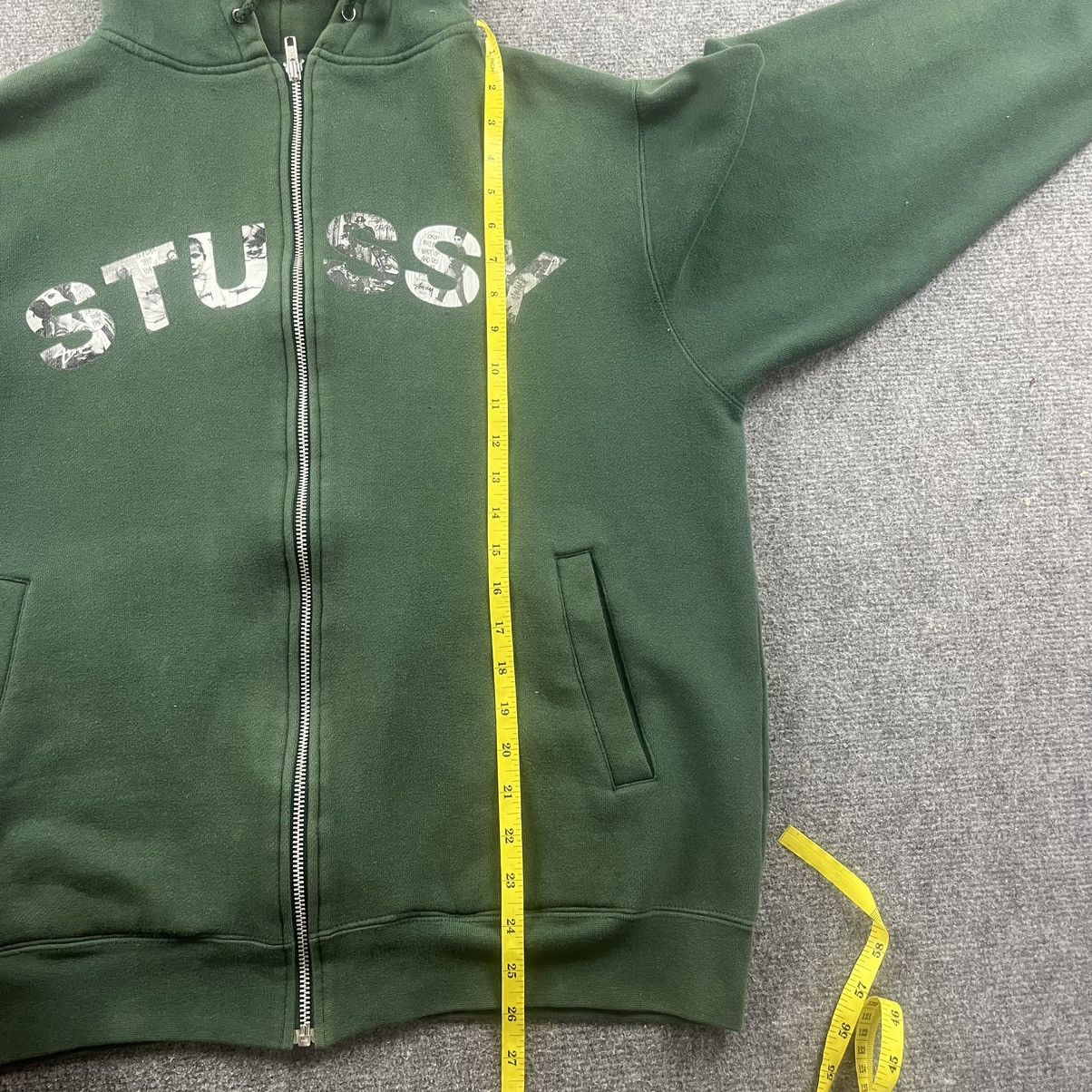 Other Vintage Stussy Spellout Zipper Hoodie Jacket Size US L / EU 52-54 / 3 - 11 Thumbnail