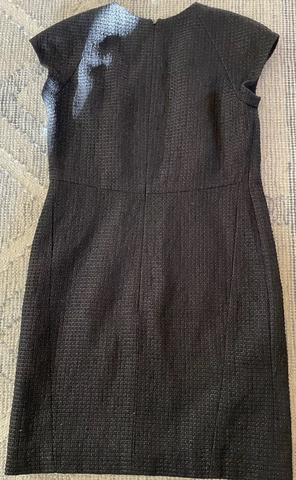 Chanel CHANEL Made in France Tweed Sheath Dress Size S / US 4 / IT 40 - 4 Thumbnail