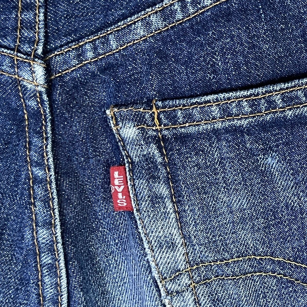 Levi's Vintage Clothing Vintage Levis 551Z Big E Talon Redline Distressed Jeans Size US 29 - 8 Thumbnail