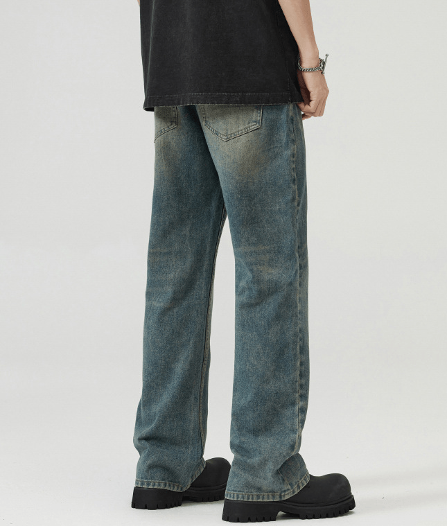Japanese Brand × Jean Distressed vintage American style flared baggy jeans Size US 32 / EU 48 - 6 Thumbnail