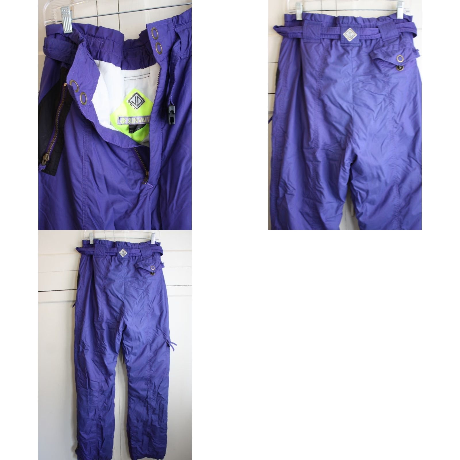Vintage VINTAGE JD SUN VALLEY Purple Snow Snowboard Ski Pants Women Small Moss? Size 28" / US 6 / IT 42 - 8 Thumbnail