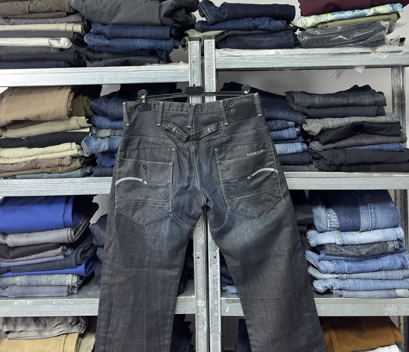 G-Star G-Star Raw Blade Men Straight Loose Jeans Size US 32 / EU 48 - 2 Thumbnail