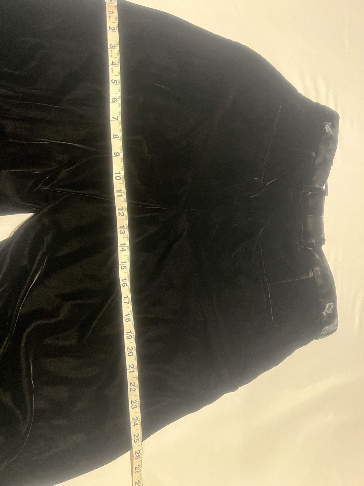 Saint Laurent Paris Saint Laurent wide leg velvet pants. 48/32. $2890 Size US 32 / EU 48 - 4 Thumbnail
