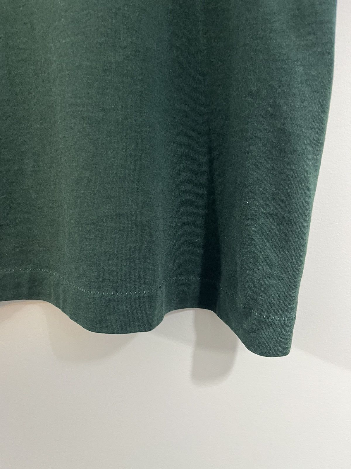 Vintage Single Stitch Text Faded Green Tee Size US XL / EU 56 / 4 - 5 Thumbnail